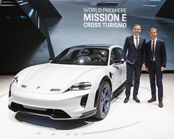 Porsche Mission E Cross Turismo,Mission E Cross Turismo,Geneva Motor Show, Ԫ   ,charging dock,Porsche home energy management system