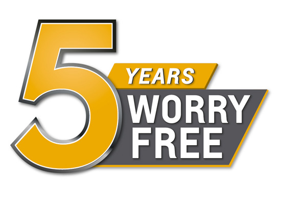 Five-Years Worry-Free