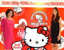 ԵٺԪ Ҩ Hello Kitty,40  Ե, Ե,Hello Kitty,Hello Kitty 40th Anniversary Exhibition 2014,Mitsubishi Mirage,Mitsubishi Mirage Hello Kitty