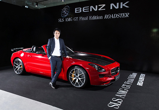 เบนซ์ เอ็น.เค.,BenzNKautoimport,Benz NK,SLS GT Final Edition Roadster,BenzNK_Revolution,Benz SLS AMG,Mercedes-Benz SLS AMG GT Final Edition,พิตินันทน์ กฤษดาธานนท์,รถนำเข้า,รถยนต์นำเข้า,รถเบนซ์นำเข้า,เบนซ์ NK