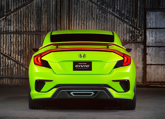 2015 Honda Civic Concept,Honda Civic Concept 2015,Honda Civic Concept,͹ Ԥ ,͹ Ԥ ,New York International Auto Show,VTEC Turbo,Honda Civic 