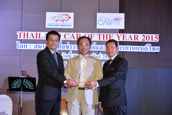 สมาคมผู้สื่อข่าวรถยนต์และรถจักรยานยนต์ไทย,รถยนต์ยอดเยี่ยมประจำปี 2558,Thailand car of the year 2015