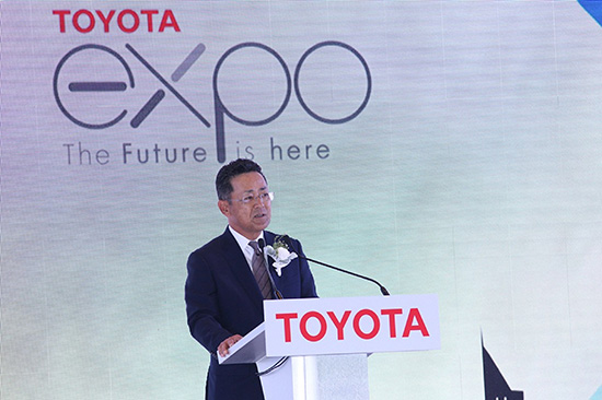 Toyota Expo,Toyota Expo สยามพารากอน,TOYOTA Expo 2017,โตโยต้า เอ็กซ์โป,นิทรรศการนวัตกรรมยานยนต์แห่งอนาคตของโตโยต้า,Harmonious Mobility Network