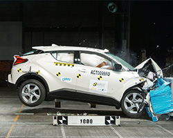 Toyota C-HR, ASEAN NCAP,ทดสอบการชน,ASEAN NCAP 5 ดาว,Toyota C-HR ASEAN NCAP,การทดสอบการชน ASEAN NCAP