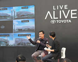 ٻẺ ALIVE SPACE,LIVE ALIVE,µٻẺ,Toyota T-Connect Telematics,Toyota New Global Architecture,TNGA,Toyota Safety Sense,The Jam Factory