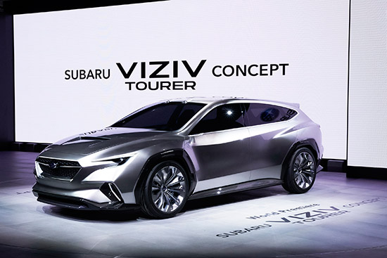 Subaru VIZIV Tourer,ซูบารุ วิซีฟ ทัวเรอร์,VIZIV Tourer,2018 Subaru VIZIV Tourer,รถต้นแบบซูบารุ,Subaru Concept,Subaru Concept car,Subaru VIZIV Tourer Concept