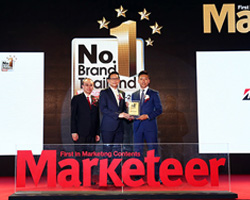 ҧùʹѹѺ˹觢ͧ,ҧ No.1 Brand Thailand 2018-2019,Ե Marketeer,Դ⵹ͧ㨼ͧ 8 ի͹,Դ⵹ѺҧùʹѹѺ˹觢ͧ»ҧö¹