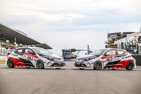 Toyota C-HR,ADAC Total 24h Race Nürburgring 2019,¡ ADAC Total 24h Race Nürburgring 2019,Toyota Gazoo Racing Team Thailand