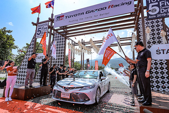 ҹµҵ鹷ҧ 5 ջ,ҹµ,Toyota Five Continents Drive Asia 2019-2020