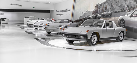 Porsche Museum,พิพิธภัณฑ์ Porsche Museum,25 Years of the Boxster,Porscheplatz