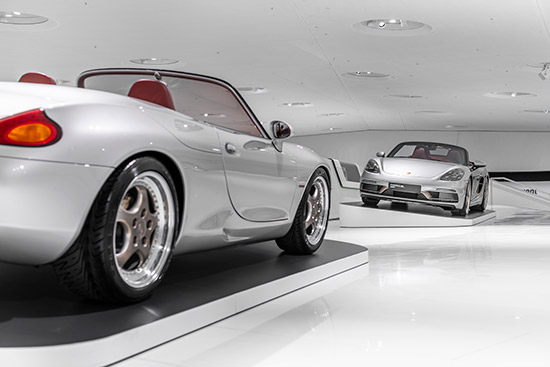 Porsche Museum,พิพิธภัณฑ์ Porsche Museum,25 Years of the Boxster,Porscheplatz
