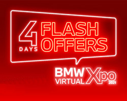 BMW Virtual Xpo 2021,4 Days Flash Offers,BMW Virtual Xpo,BMW Online Shop,กิจกรรม 4 Days Flash Offers