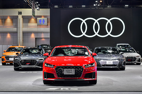 Audi RS,Audi RS4,Audi RS5,Audi RS6,Audi RS7 Sportback,Audi TT,แคมเปญ Audi,มอเตอร์โชว์ 2022