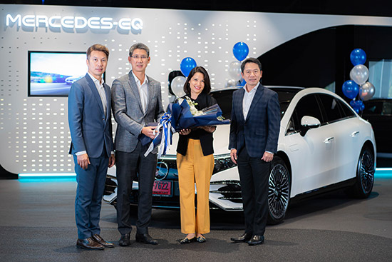 เบนซ์ไพรม์มัส,ส่งมอบ The new EQS คันแรก,EQS คันแรก,Benz Primus,Mercedes-EQS 450+ AMG Premium