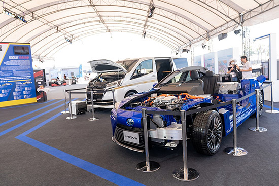 Toyota Gazoo Racing Motorsport 2022,IDEMITSU 1500 SUPER ENDURANCE,Carbon Neutral Exhibition