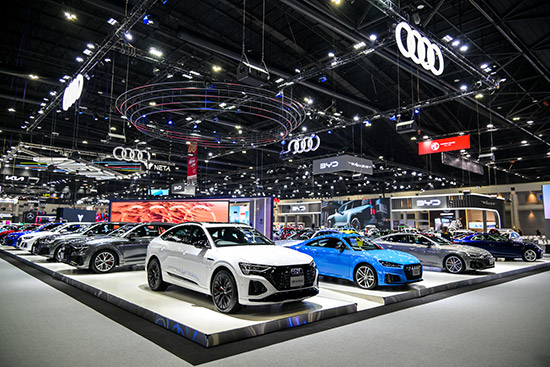 Audi,Motor Expo 2023,แคมเปญ Motor Expo,แคมเปญ Motor show,Audi ดอกเบี้ย 0%,ฟรีประกันภัยชั้นหนึ่ง
